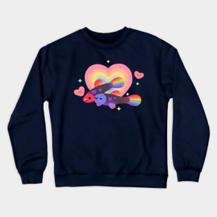 Rainbow guppy 2 Crewneck Sweatshirt